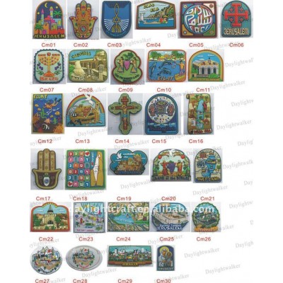 Promotional Religion Pvc Soft Jerusalem Fridge Magnet