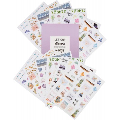 Accessories - 400 Beautiful Monthly, Weekly & Daily Sticker Set - Journal & Calendar Stickers for Student